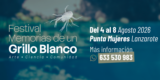 Festival Memorias de un Grillo Blanco en Punta Mujeres Ayuntamiento de Haria