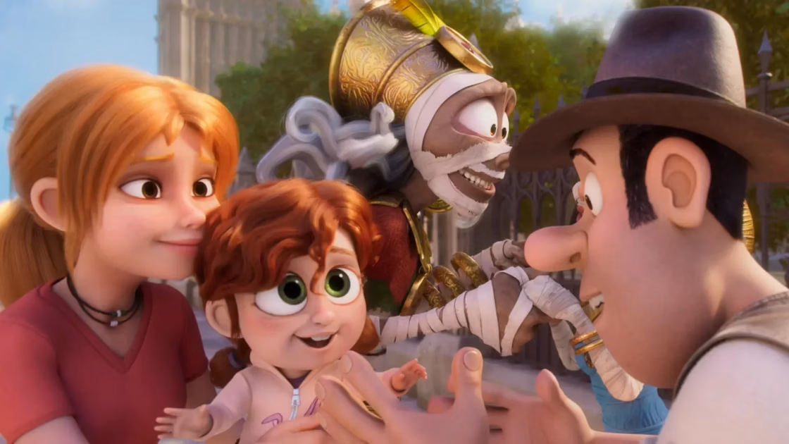 Imagen anunciando el estreno de la película familiar Tadeo Jones y la lámpara maravillosa en los cines del Deiland Plaza.