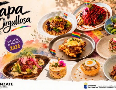 Detalles de una de las creativas tapas servidas durante la ruta gastronómica de La Tapa Orgullosa.