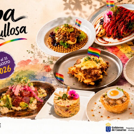 Detalles de una de las creativas tapas servidas durante la ruta gastronómica de La Tapa Orgullosa.