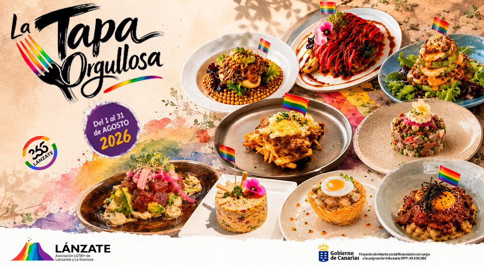 Detalles de una de las creativas tapas servidas durante la ruta gastronómica de La Tapa Orgullosa.