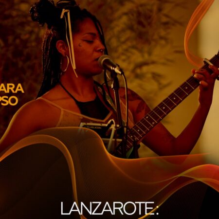 Cartel oficial del evento cultural Naturaleza Sonora Arrecife.