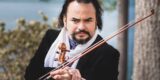 El violinista venezolano Alexis Cárdenas en Arrecife.