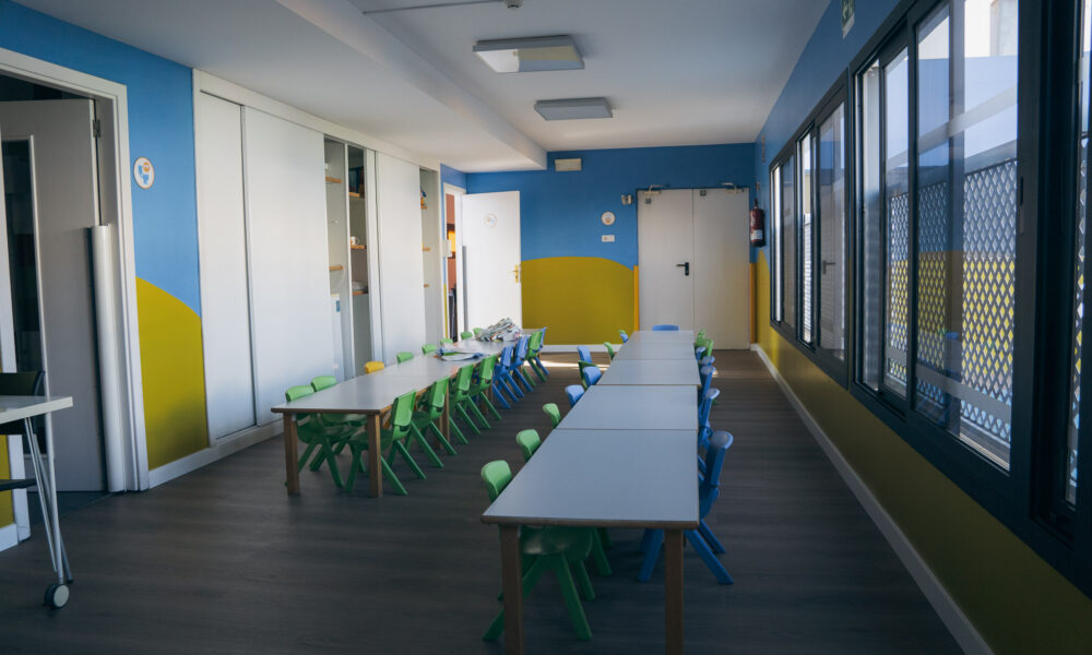 Aulas preparadas para el inicio del curso en la Escuela Infantil de la capital lanzaroteña.