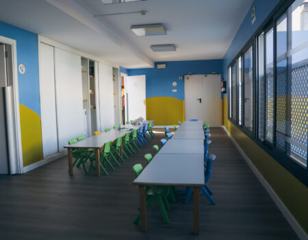 Aulas preparadas para el inicio del curso en la Escuela Infantil de la capital lanzaroteña.