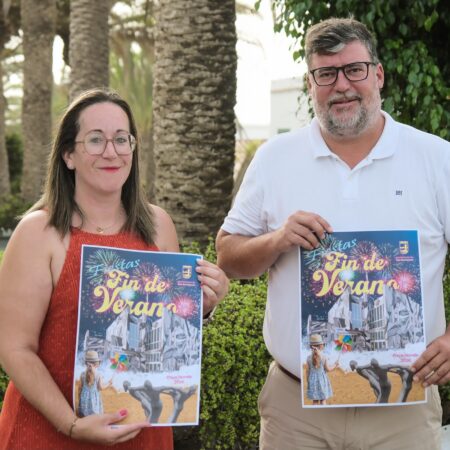 Cartel oficial con el programa de las Fiestas de Playa Honda 2026 en San Bartolomé.