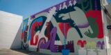 Nuevos murales artísticos sobre la cultura del agua en las calles de Argana Baja.