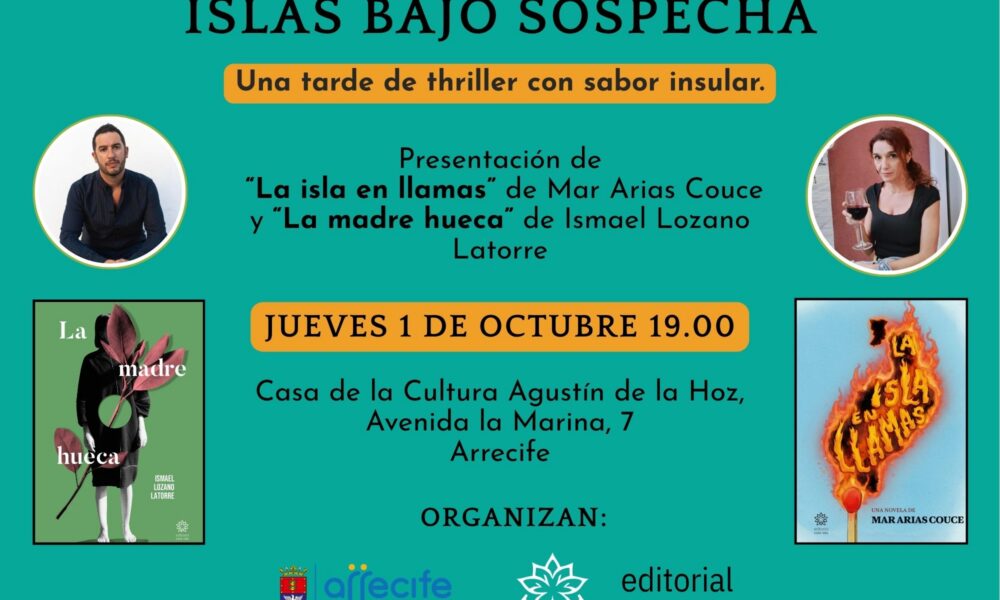 Eventos de la Agenda de Cultura Arrecife octubre 2026.