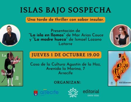 Eventos de la Agenda de Cultura Arrecife octubre 2026.