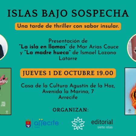 Eventos de la Agenda de Cultura Arrecife octubre 2026.