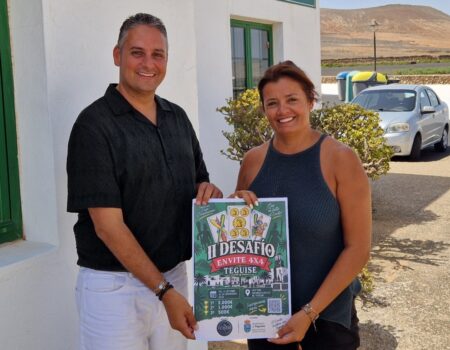 Cartel oficial del II Desafío Envite de Teguise.