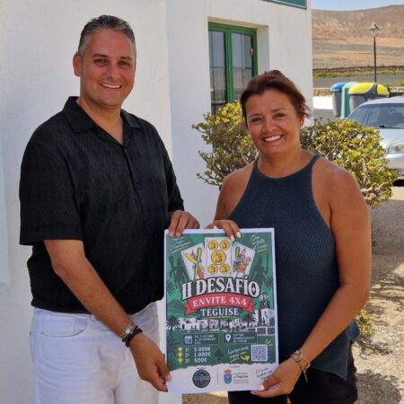 Cartel oficial del II Desafío Envite de Teguise.