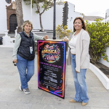 Cartel de los conciertos por el Día Mundial del Turismo en Costa Teguise.