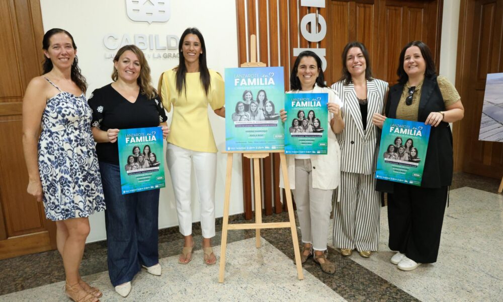 Presentación del programa educativo Lanzarote en Familia 2026.