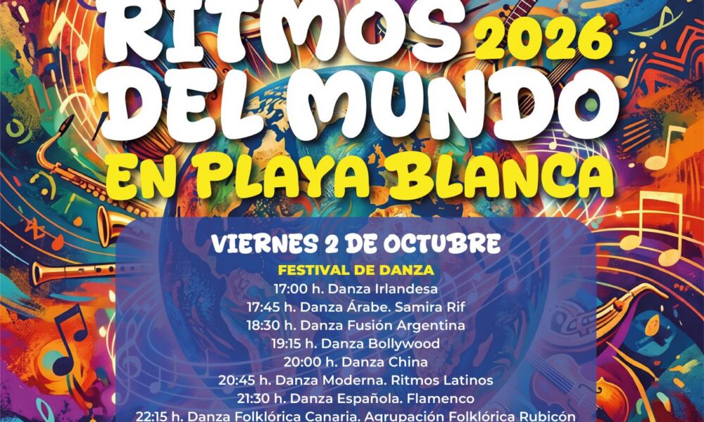 Eventos de la agenda cultural de Yaiza 2026 en el mes de octubre.