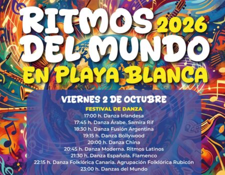 Eventos de la agenda cultural de Yaiza 2026 en el mes de octubre.