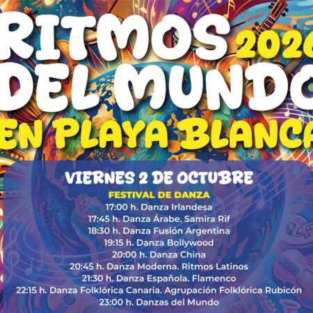 Eventos de la agenda cultural de Yaiza 2026 en el mes de octubre.