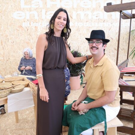 Detalle de piezas elaboradas a mano en los talleres de artesanía de Lanzarote.