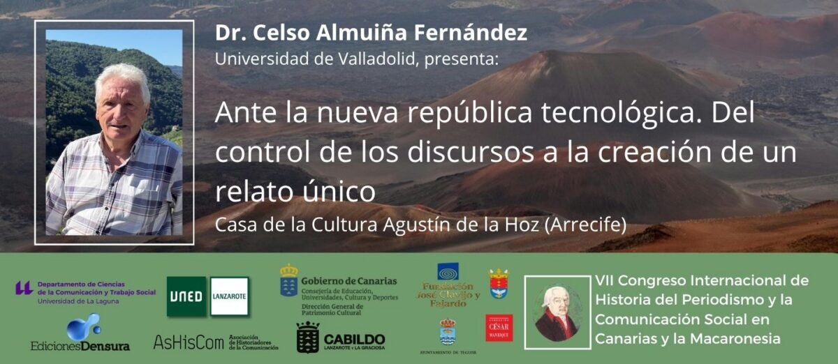 Ponentes e investigadores debatiendo en la sede de la UNED Lanzarote durante el congreso.