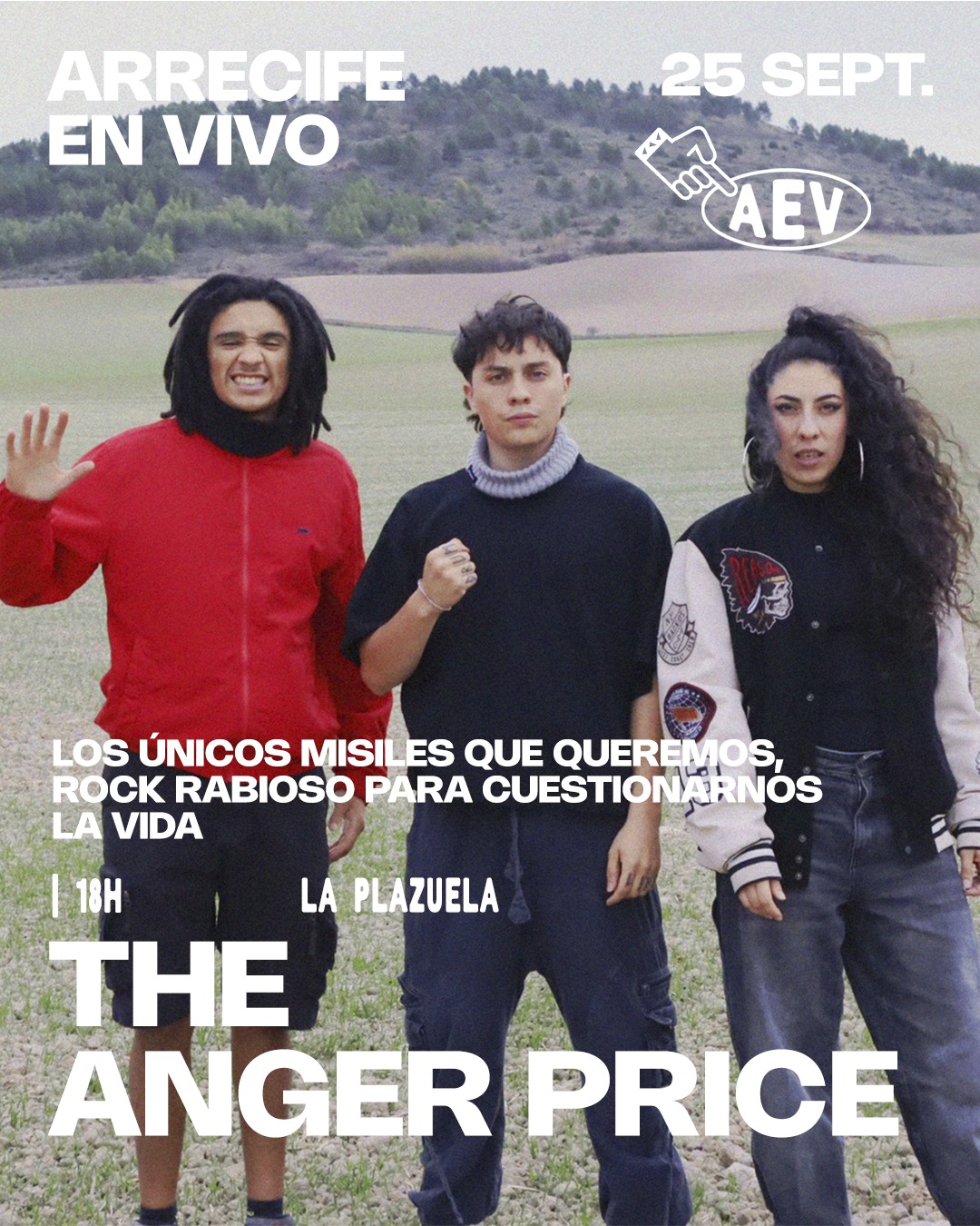 Programación de los conciertos gratuitos de la segunda ruta de Arrecife en Vivo 2026.