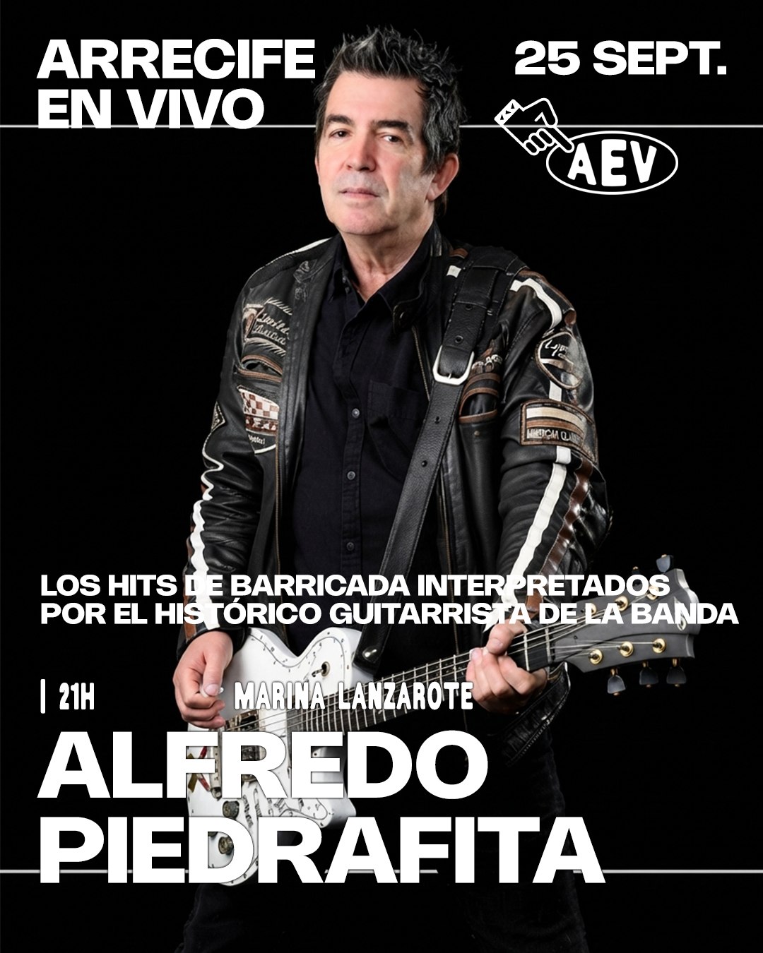 Programación de los conciertos gratuitos de la segunda ruta de Arrecife en Vivo 2026.