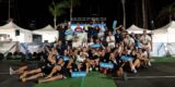 Atletas compitiendo en la Basalto y Telamon Rules 2026 en Yaiza.