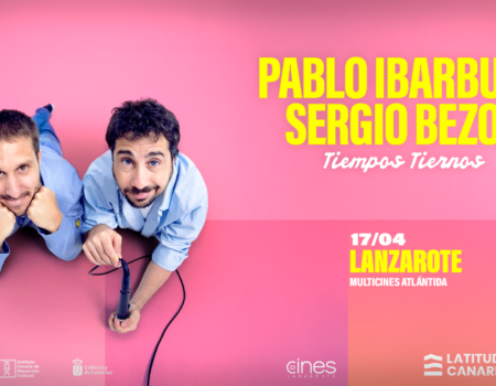 Cartel promocional de la gira Tiempos Tiernos Canarias.