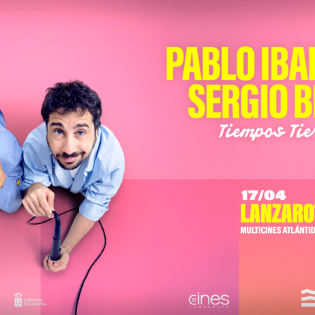 Cartel promocional de la gira Tiempos Tiernos Canarias.