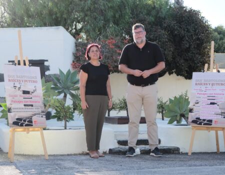Cartel oficial de las terceras jornadas de patrimonio en San Bartolomé.