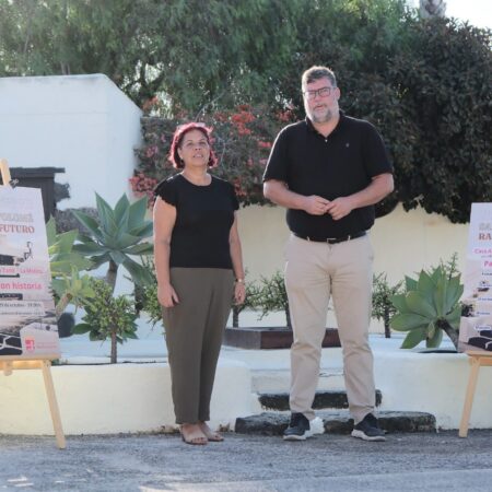 Cartel oficial de las terceras jornadas de patrimonio en San Bartolomé.