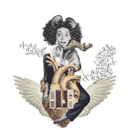 Cartel oficial del Festival de Palabras al Vuelo en Tías.