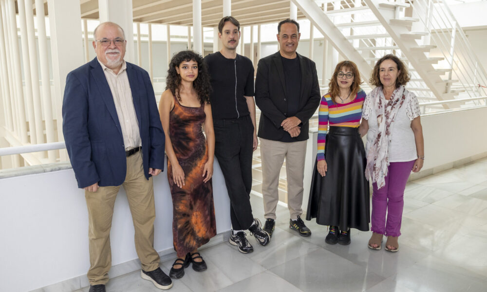 Presentación del programa Artistas en Residencia en el CAAM con las obras de Maï Diallo y Alberto Gil Cásedas.