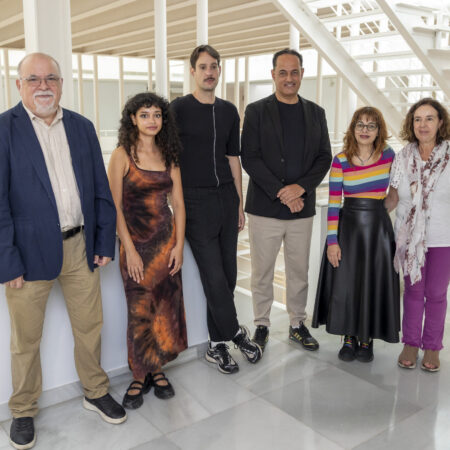 Presentación del programa Artistas en Residencia en el CAAM con las obras de Maï Diallo y Alberto Gil Cásedas.