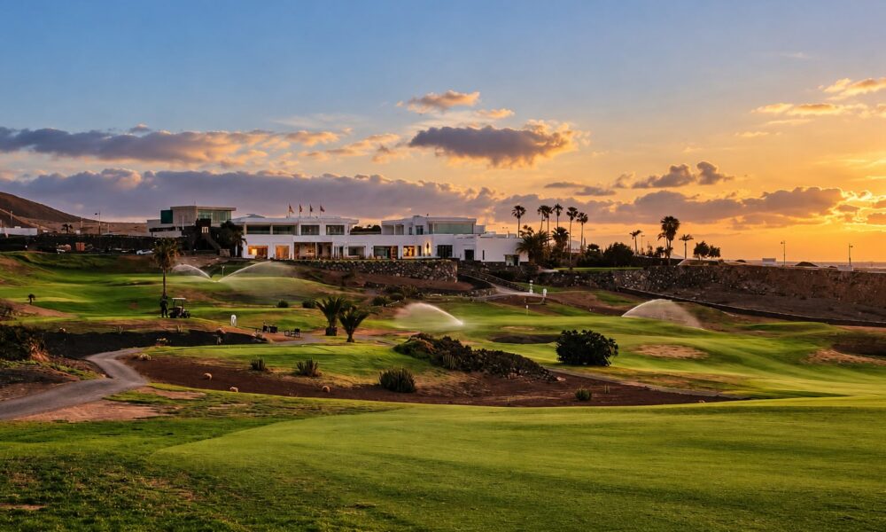 Diez chefs con estrella Michelin en Lanzarote se reúnen en el campo de golf de Puerto del Carmen.