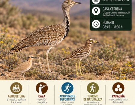 Jornada técnico-participativa para la protección de las aves esteparias del Jable 2026.