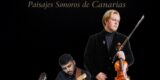 Actuación y concierto del dúo Fraute en Arrecife fusionando música de cámara y folclore canario.