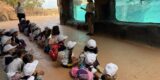Profesorado descubriendo los nuevos proyectos educativos ambientales de Rancho Texas Park.