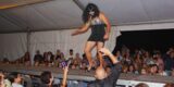 Vecinos celebrando las Fiestas de La Pardela en El Golfo.