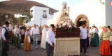 Procesión de la Virgen del Rosario durante las fiestas de Femés 2026.