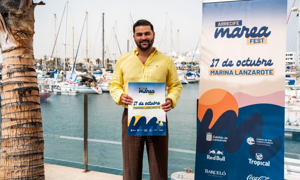 Presentación oficial del festival Arrecife Marea Fest 2026.