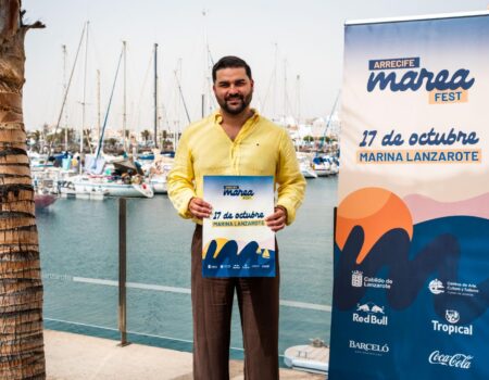 Presentación oficial del festival Arrecife Marea Fest 2026.