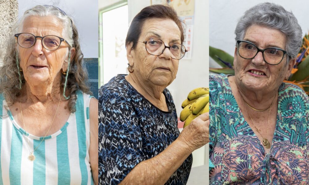 Homenajeadas durante el Día de la Mujer Rural en Teguise.