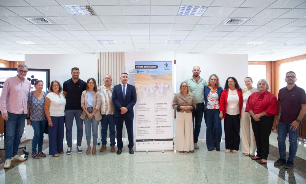 Presentación de la nueva edición del programa Ponte en Marcha del Cabildo de Lanzarote.