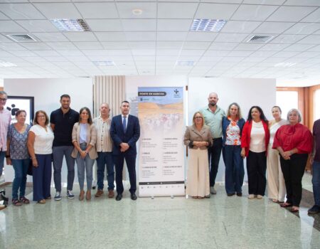 Presentación de la nueva edición del programa Ponte en Marcha del Cabildo de Lanzarote.