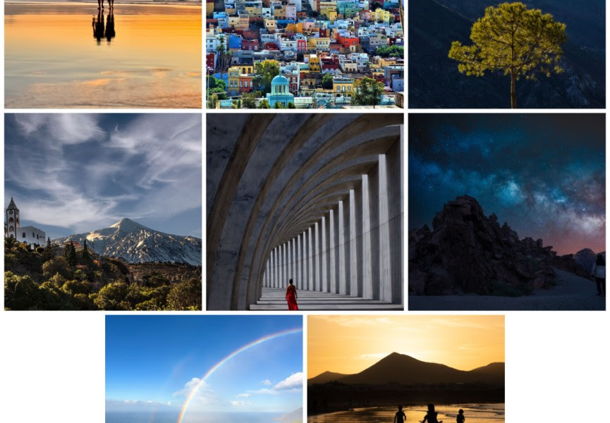 Fotografías canarias compitiendo en el certamen Mi Rincón Favorito.