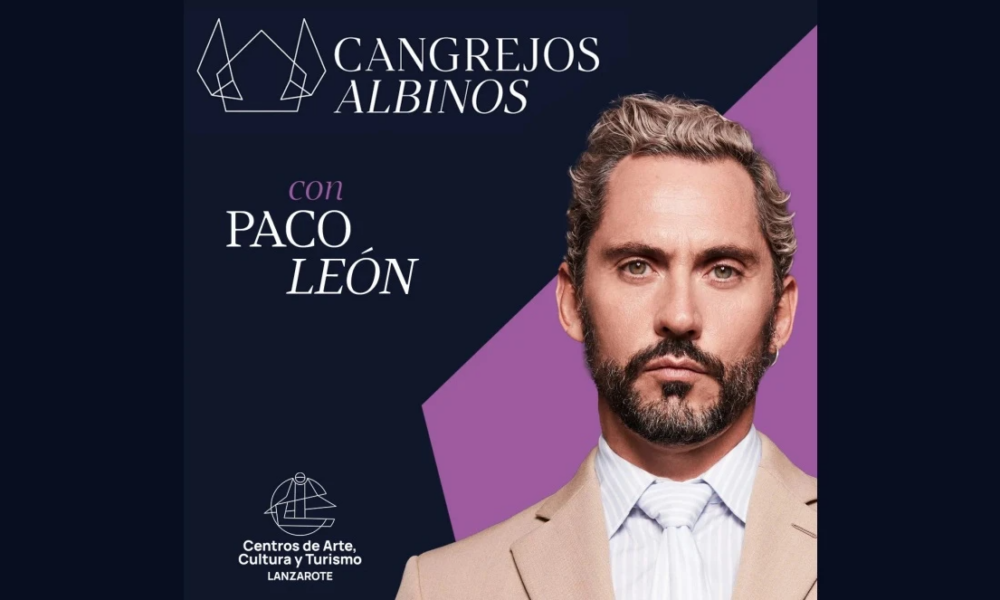 Paco León participando en el ciclo Cangrejos Albinos 2026.