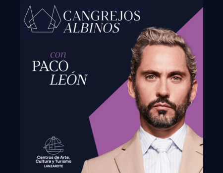 Paco León participando en el ciclo Cangrejos Albinos 2026.