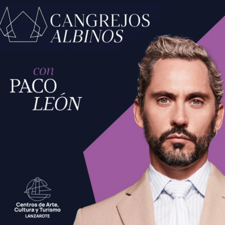 Paco León participando en el ciclo Cangrejos Albinos 2026.