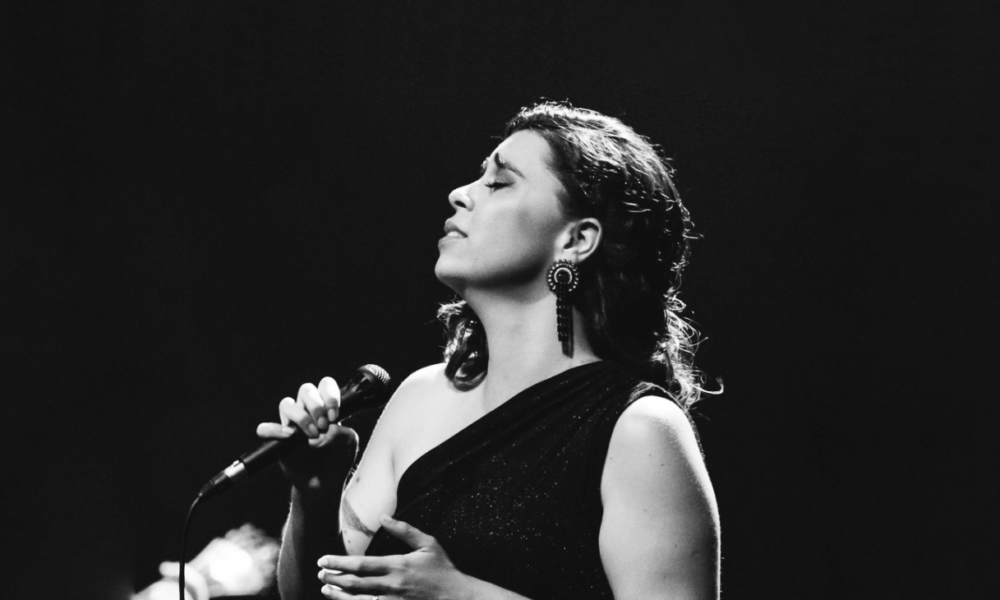 Cartel del concierto de Soraia Cardoso en El Almacén para el festival esFADO.