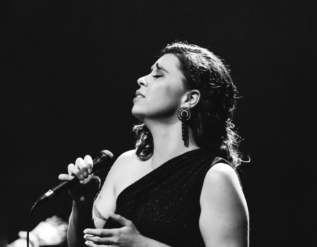 Cartel del concierto de Soraia Cardoso en El Almacén para el festival esFADO.